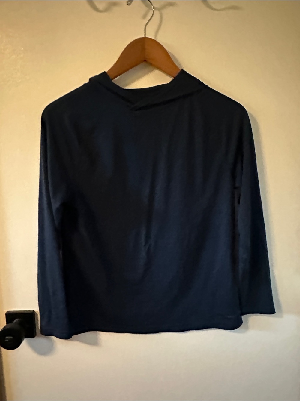 Patagonia Kid’s Navy Long-Sleeve Capilene Sun Hoody Top